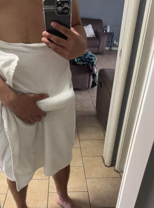 should I drop the towel?