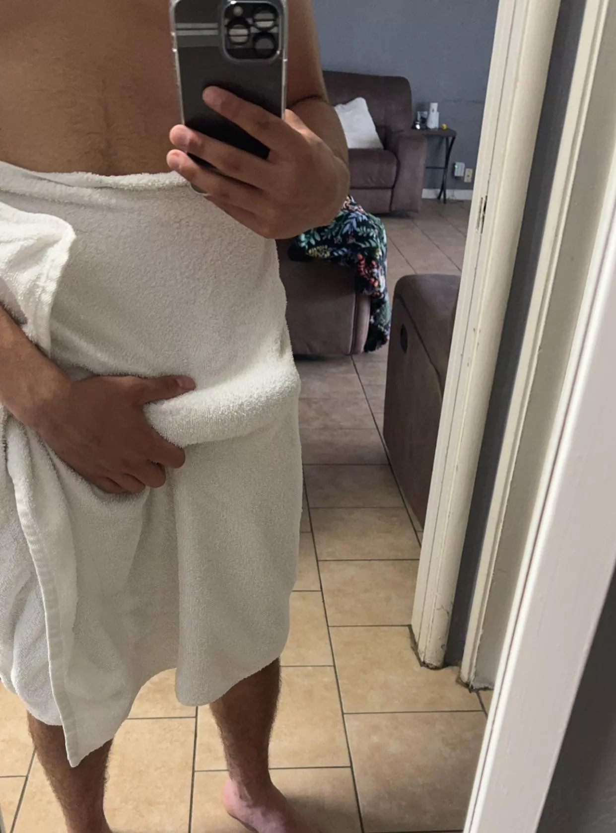 should I drop the towel?