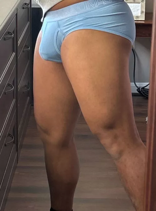 Showing off my David Archy briefs