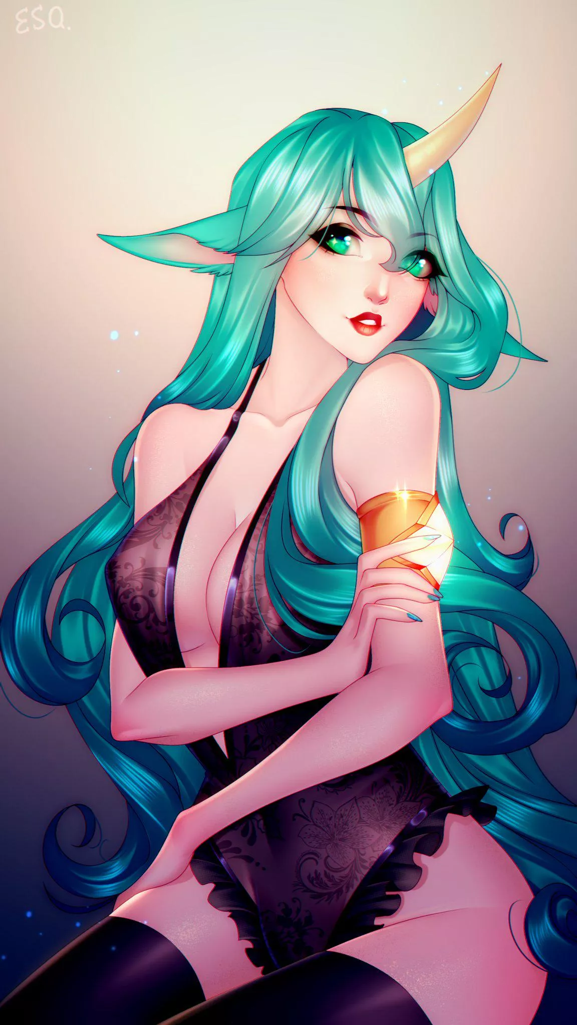 Soraka: “Do you like my new lingerie? I bought it especially for you...” (Esqurell)