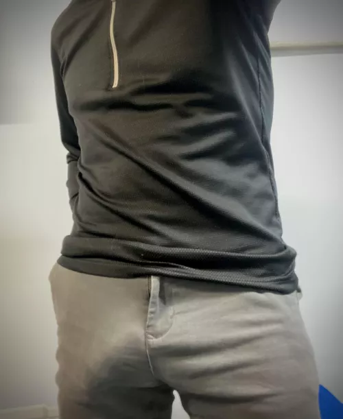 These pants always show my cock bulge