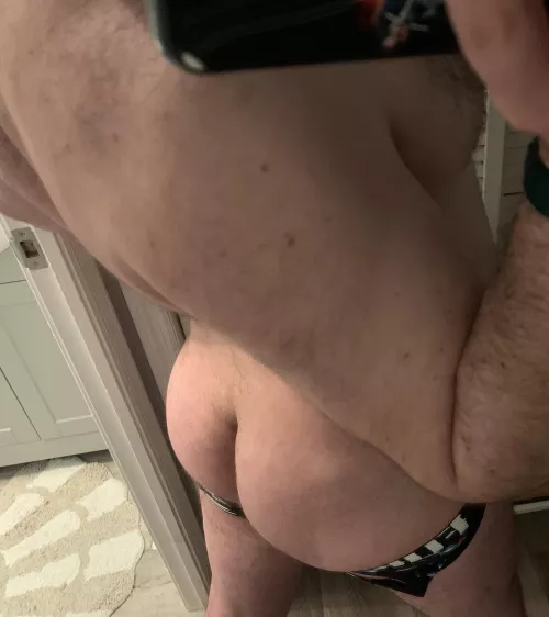 Virgin ass panties down…