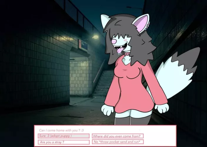 What would you chose  >~< ( art by me )