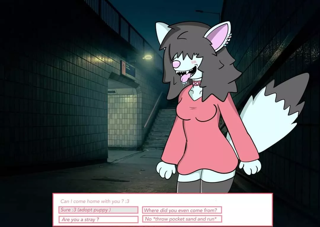 What would you chose  >~< ( art by me )