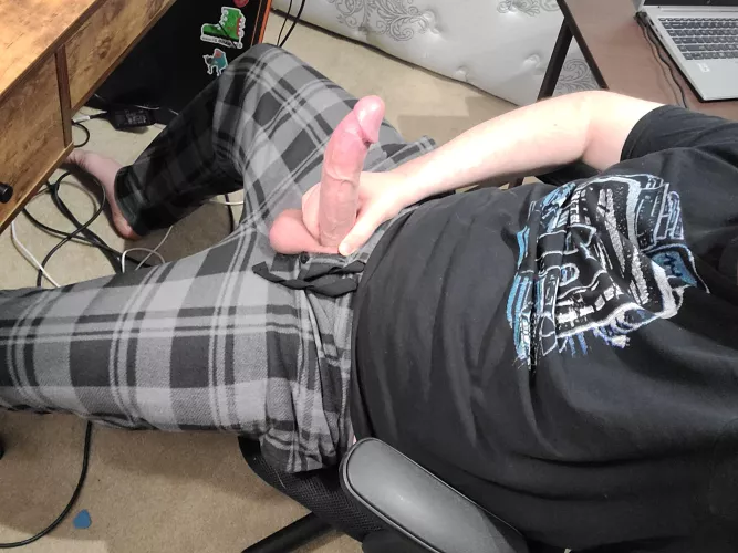 Are you sucking or sitting on it?