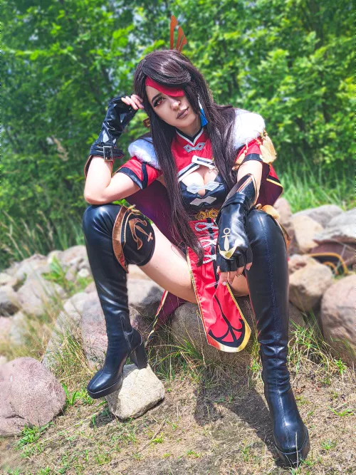 Beidou cosplay by me (mozechii)