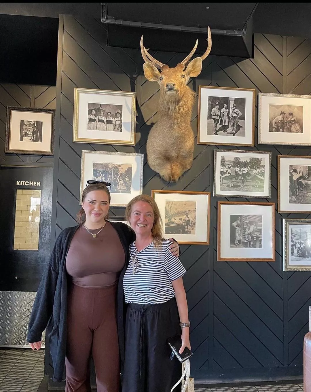 Bigger than her mom’s head 