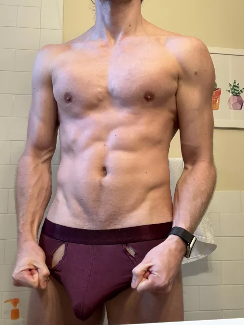 boner wore out these briefs 🤭