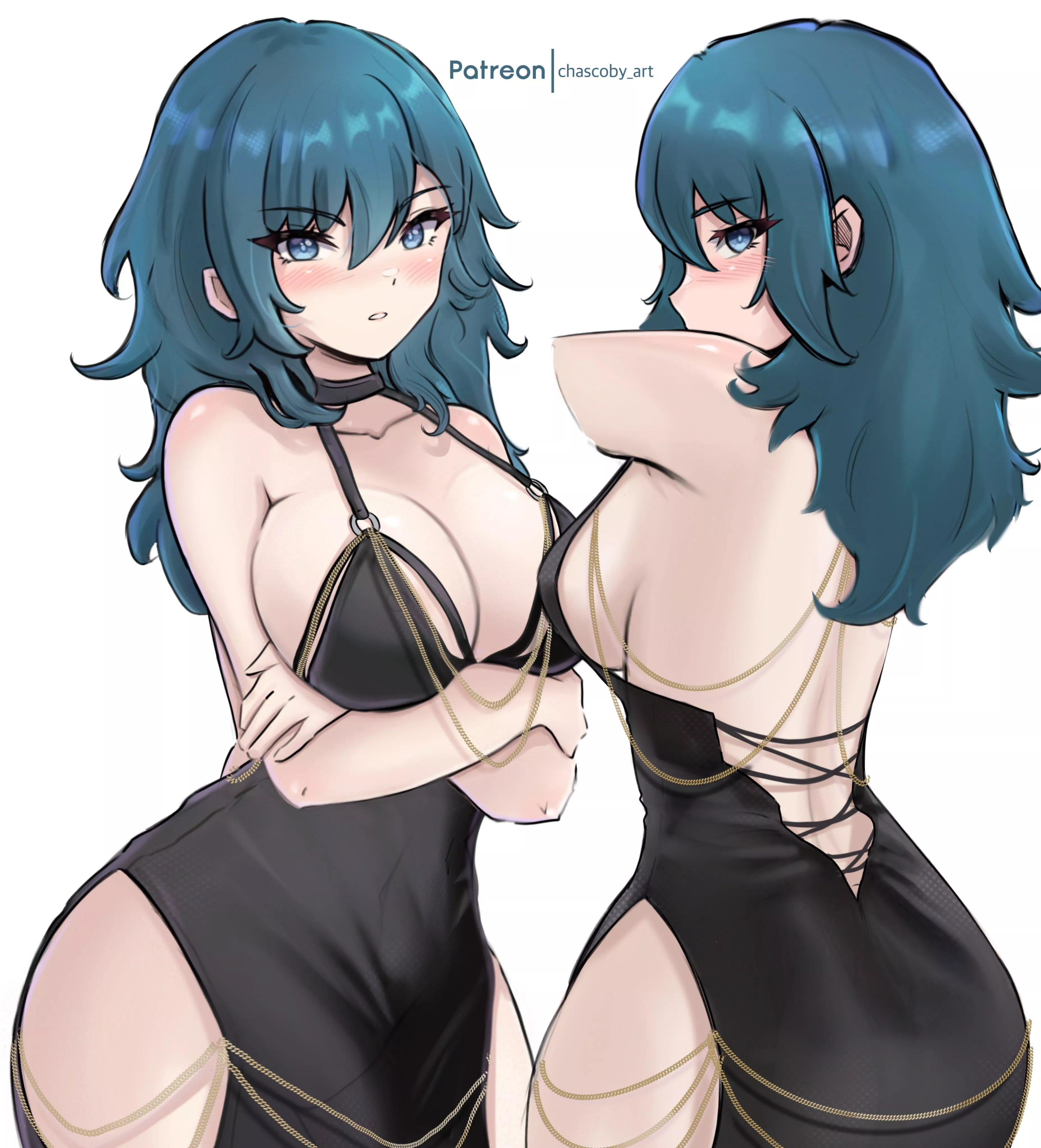 Byleth Black Dress trend