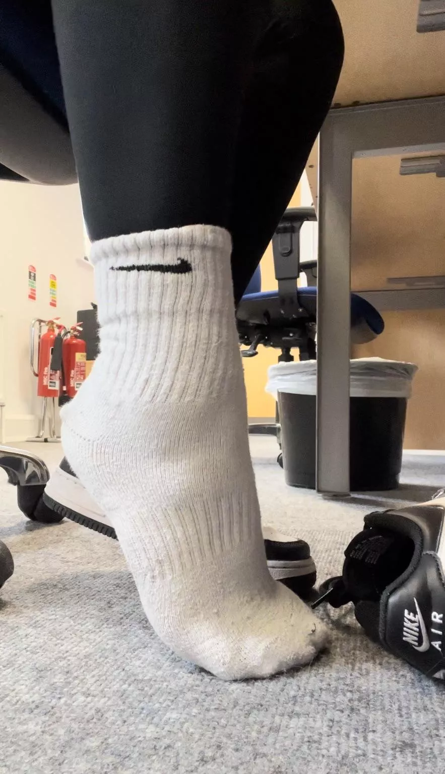 Could you resist bending down for even one sniff in front of everyone at the office?