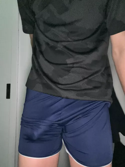 Decided to go on a walk tonight in tight shorts until I saw a groupe of girls laughing and pointing at me didn’t realize until I got home What would you do if you saw me