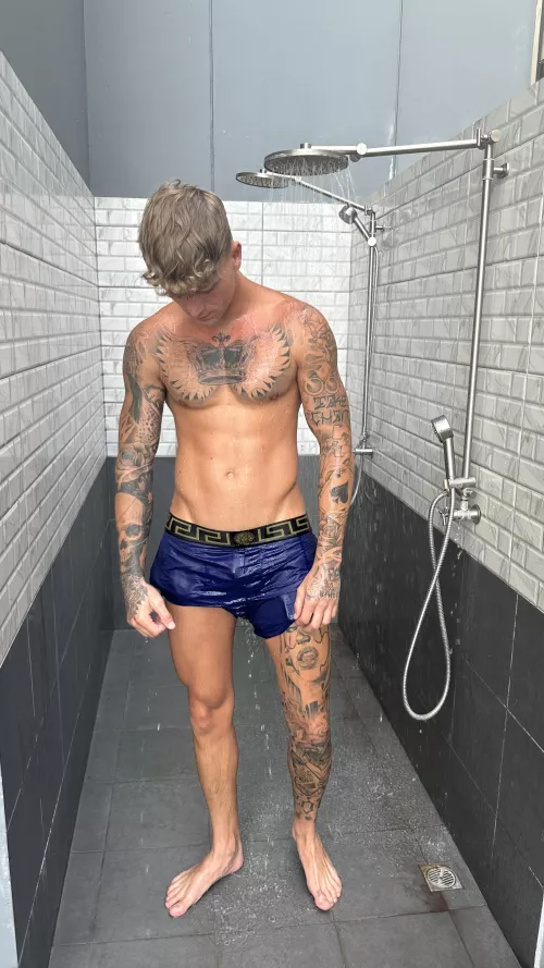 Dripping wet for you 