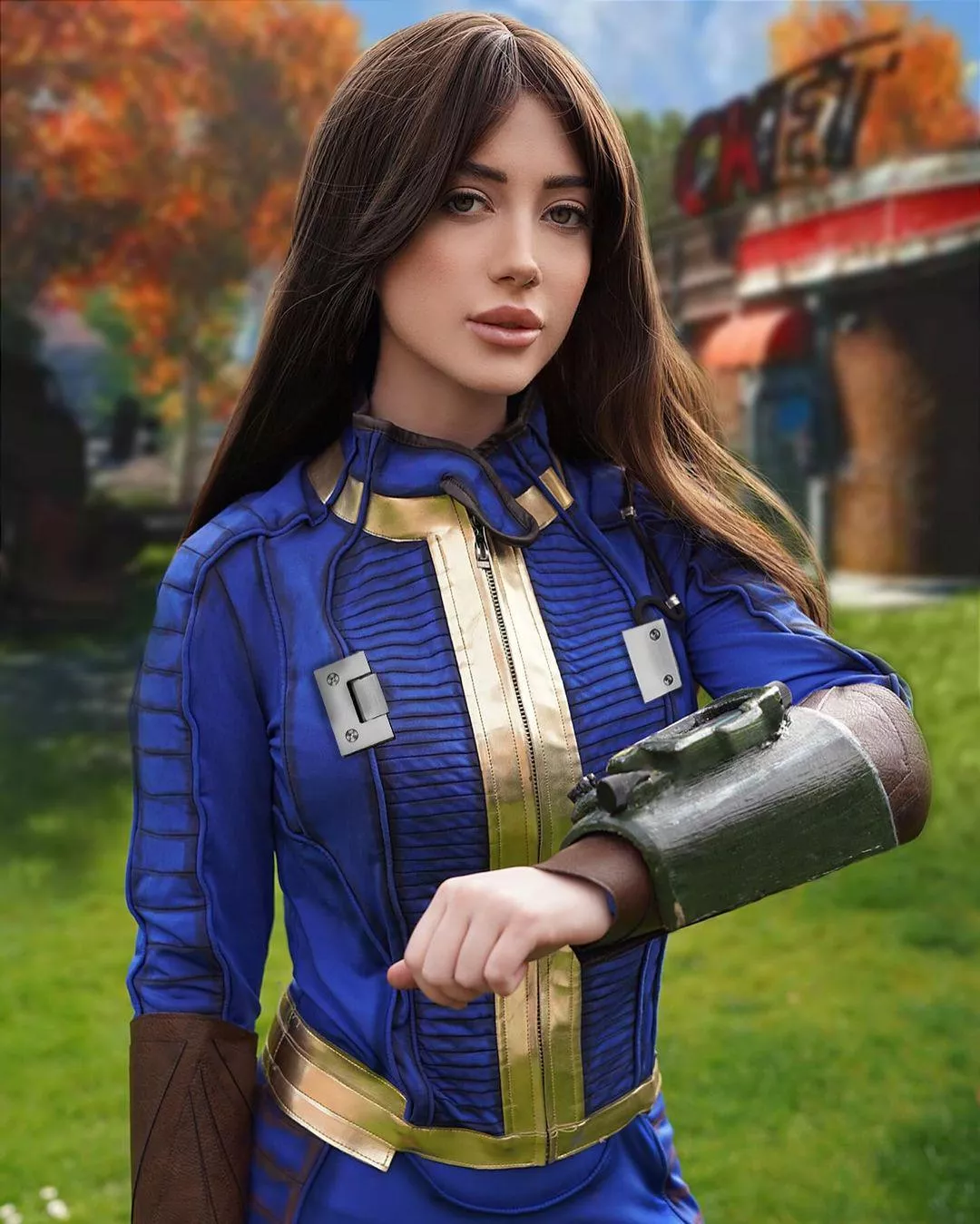 Fallout Vault Dweller by lizzielestrange