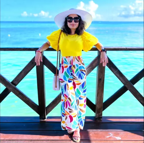 Friend's Wife At The Beach