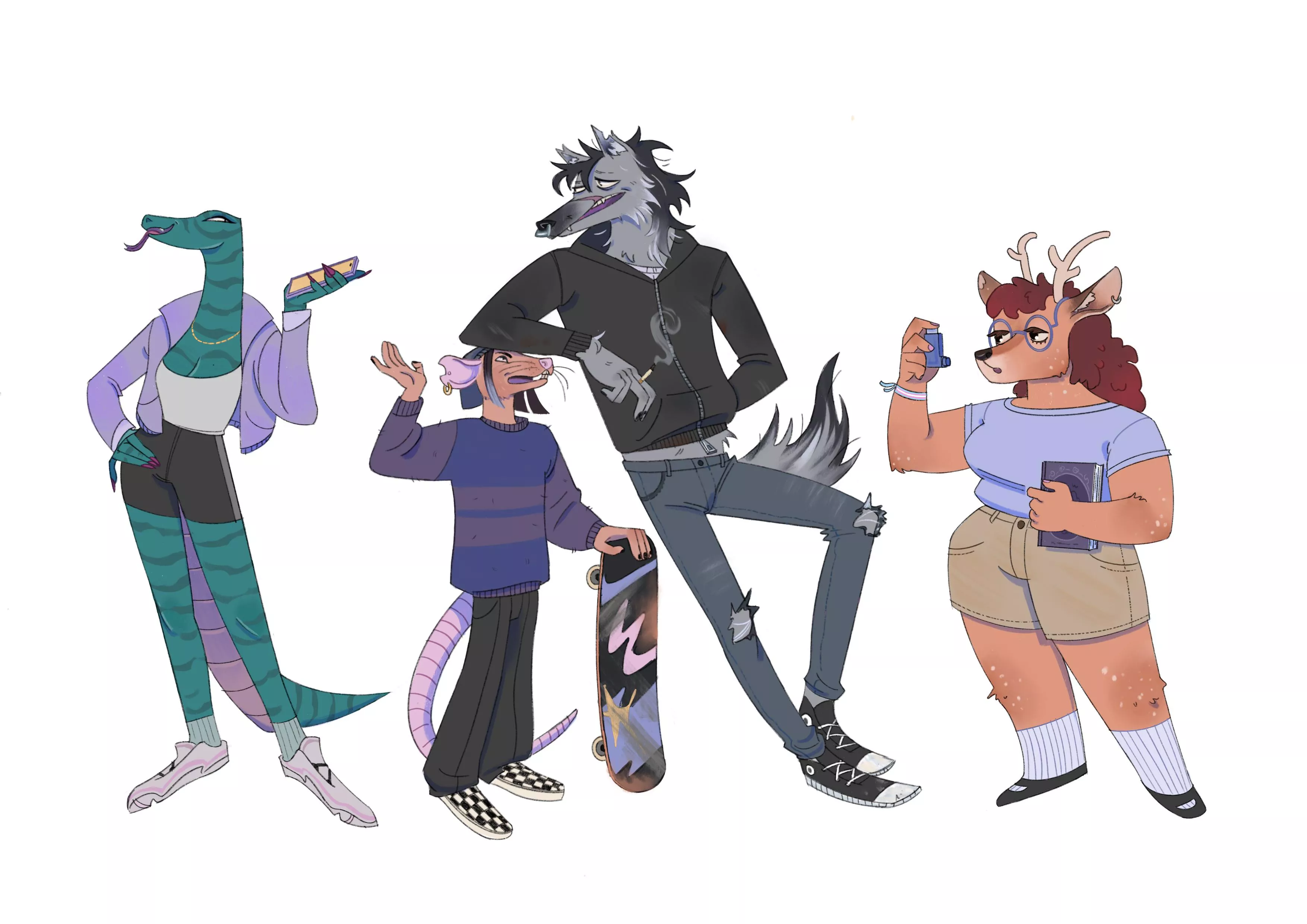 Furry lineup!!