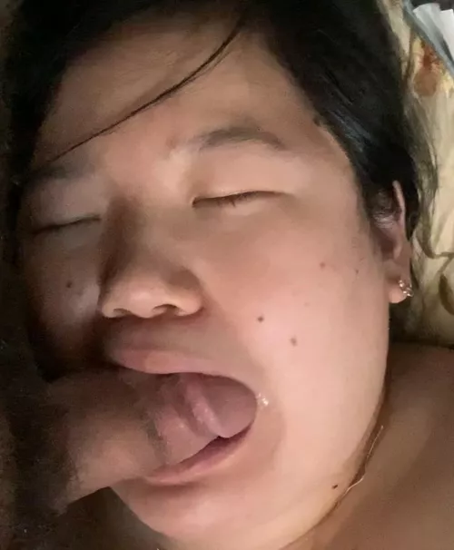 Giving me a good face fuckin’