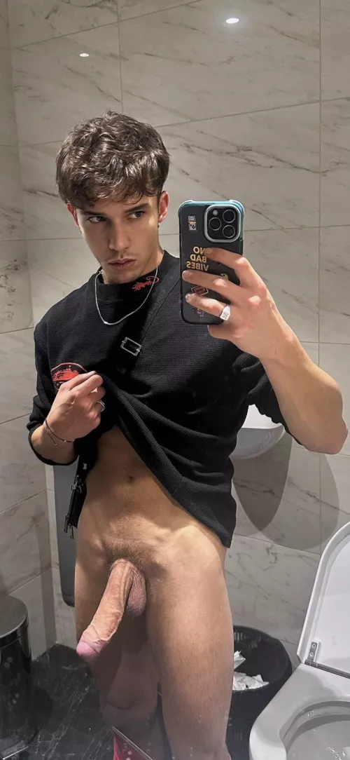 Glad my dad left me uncut and blessed me with a veiny cock