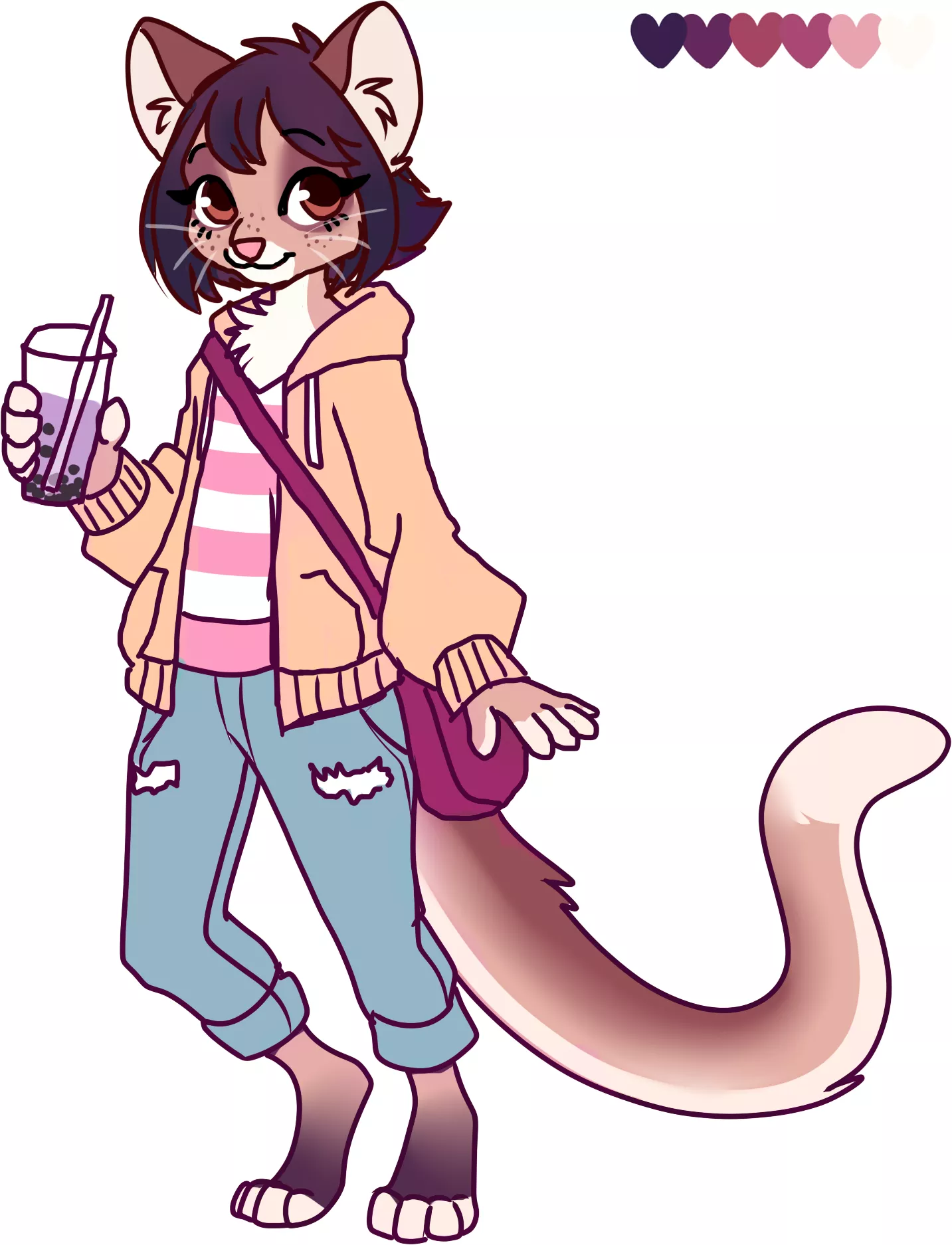 I Haven't Seen Any Fossas In The Furry Community, So I Designed One! (Adoptable - Art and Design by Me!)