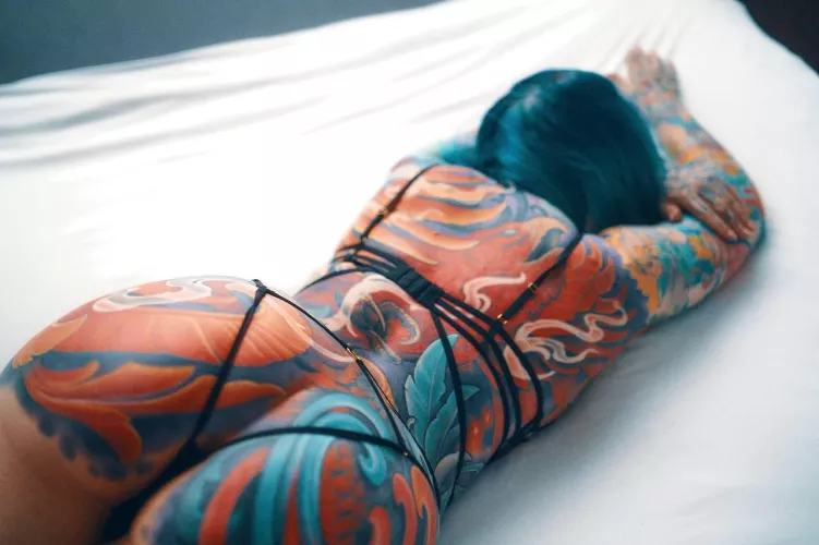 I hope you like girls with tattoos like mine