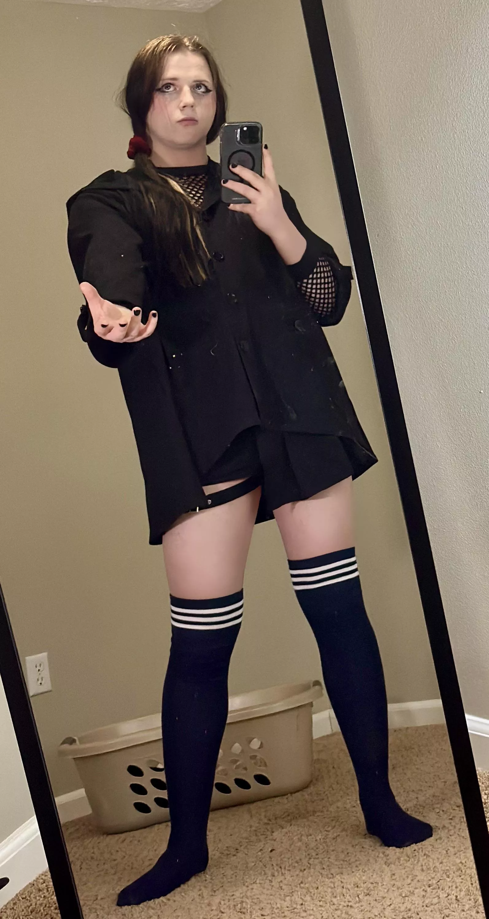 I really loved this outfit 🖤🖤🖤