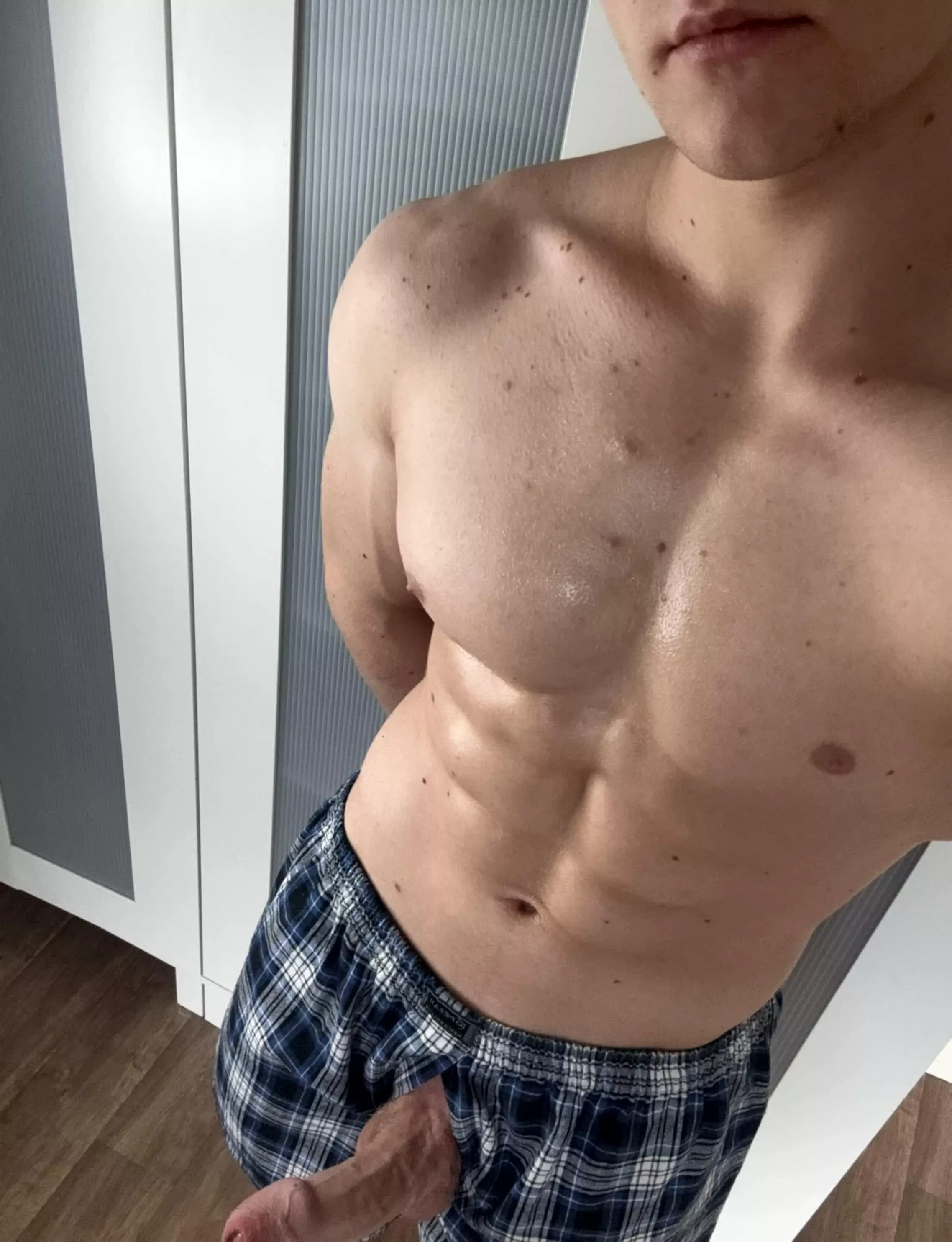 If you're thirsty, you can drink from my dick.