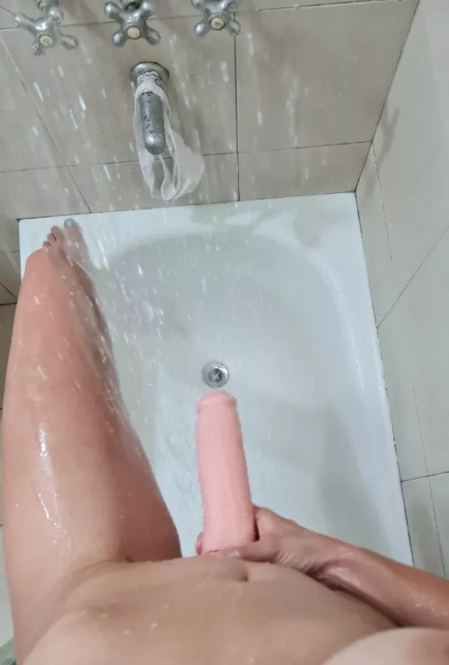 I'm going to fuck you so hard in the shower that I'll have to cover your mouth so your wife doesn't wake up