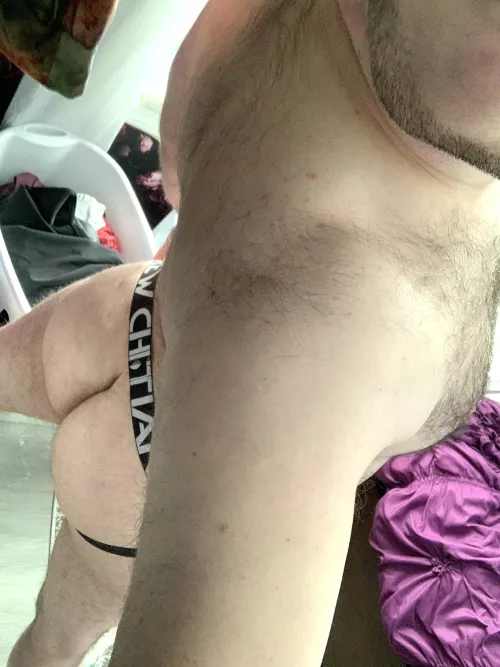 I’m supposed to be putting away clothes…butt..