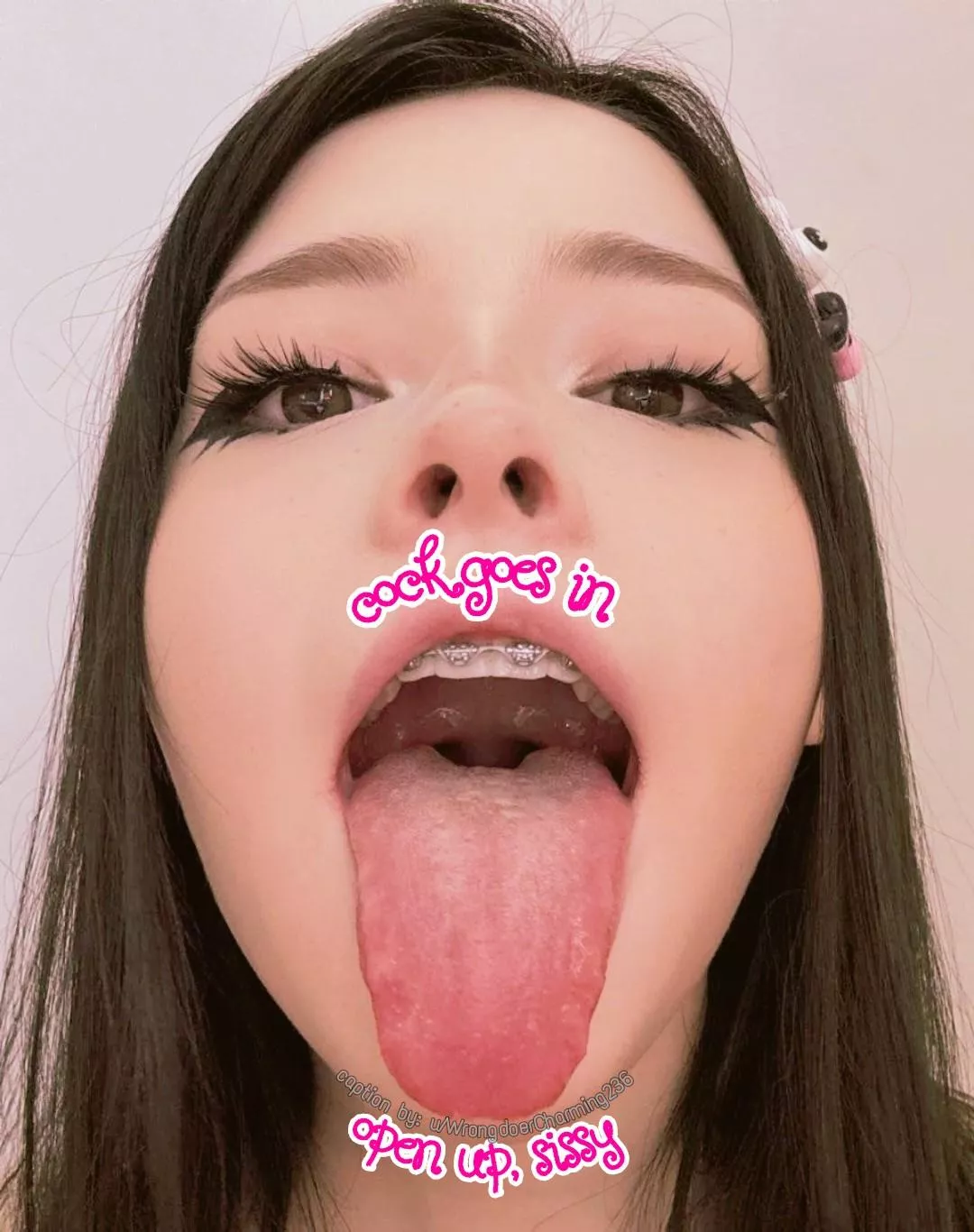 It's even better if your drooling, sissy~