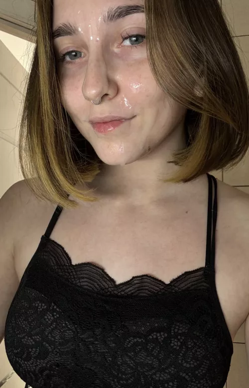 It's funny, but I like this warm messy feeling