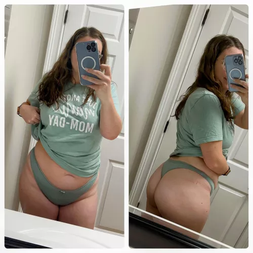 Just seeing if you'd fuck the thick next-door milf.