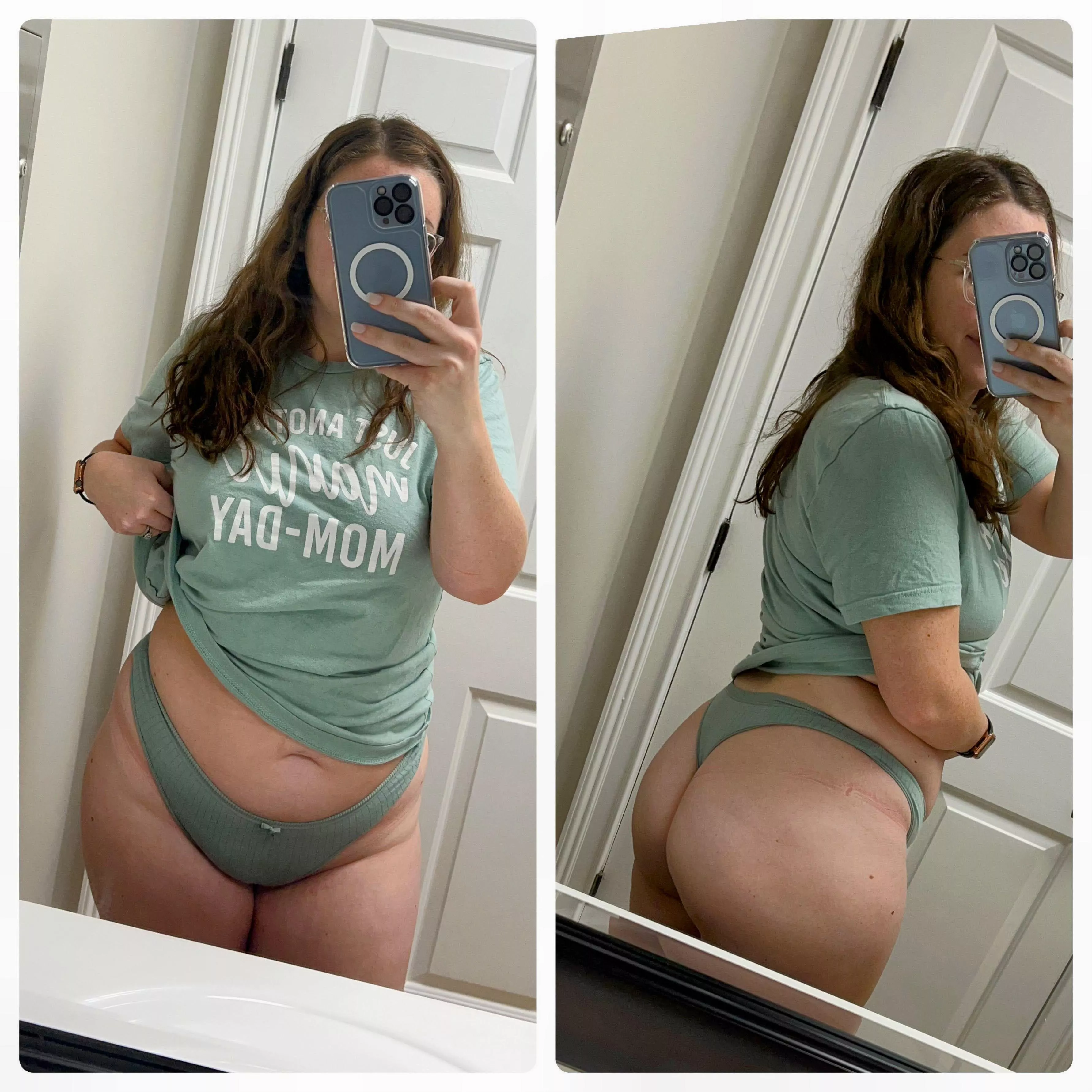 Just seeing if you'd fuck the thick next-door milf.