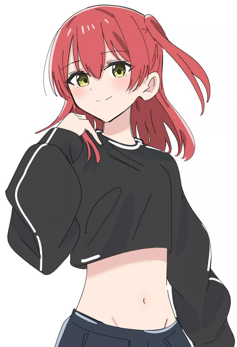 Kita Wearing Her Crop Top (Bocchi The Rock)