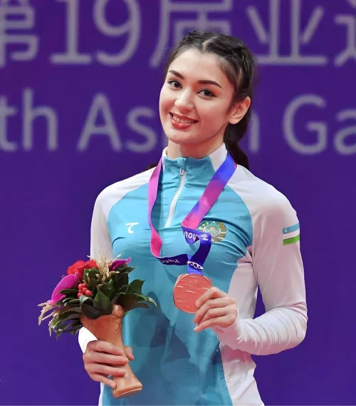 Laylokhon Sobirova - Uzbek freestyle wrestler