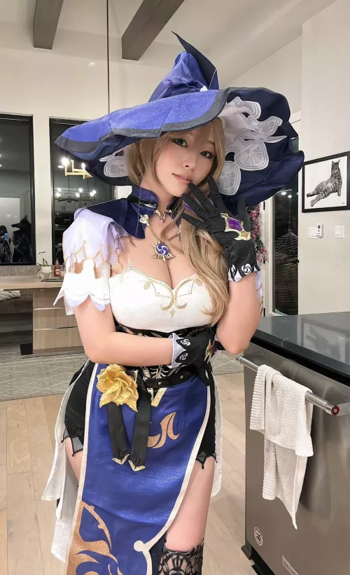 Lisa from Genshin Impact by Hyoon 