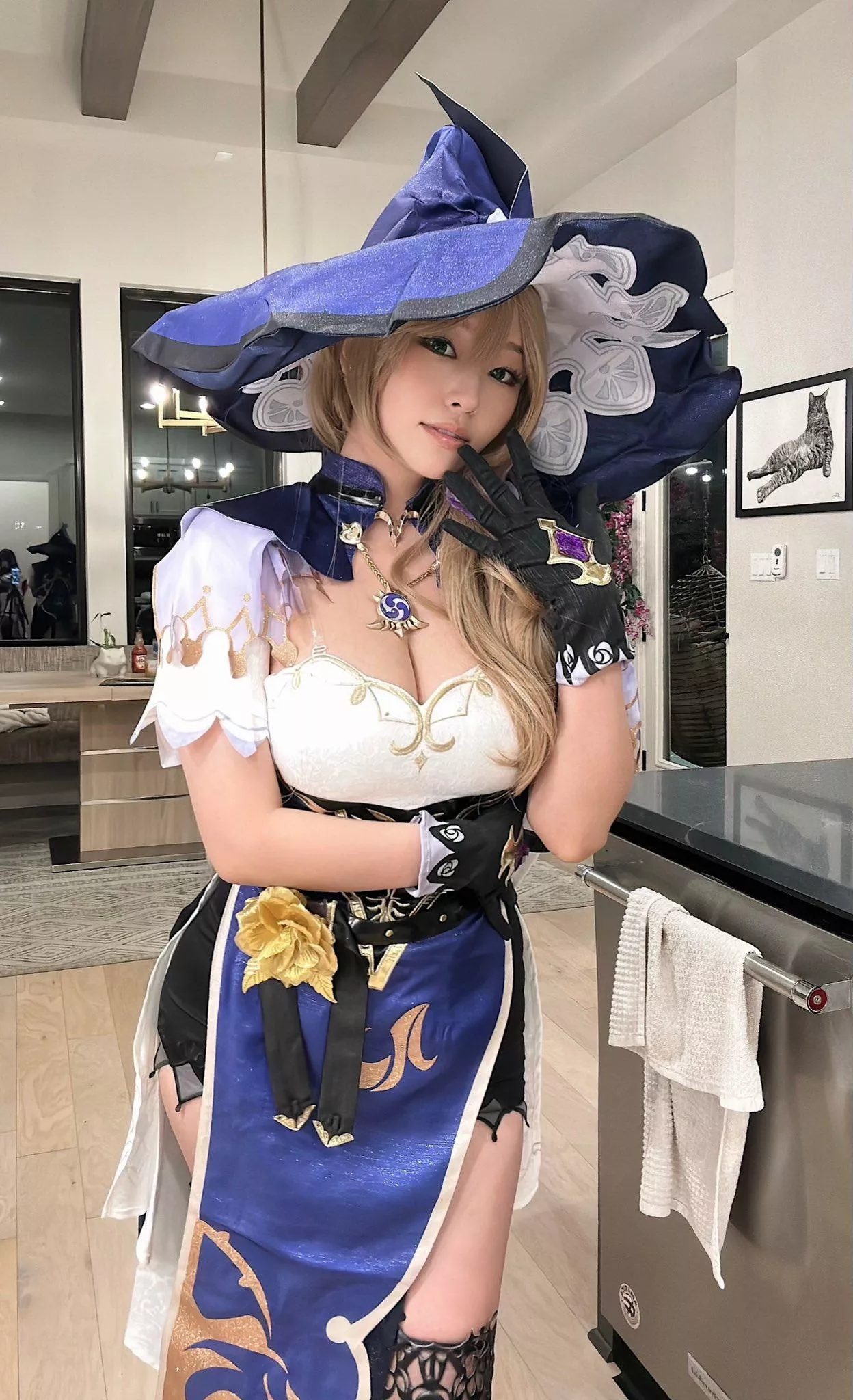 Lisa from Genshin Impact by Hyoon 