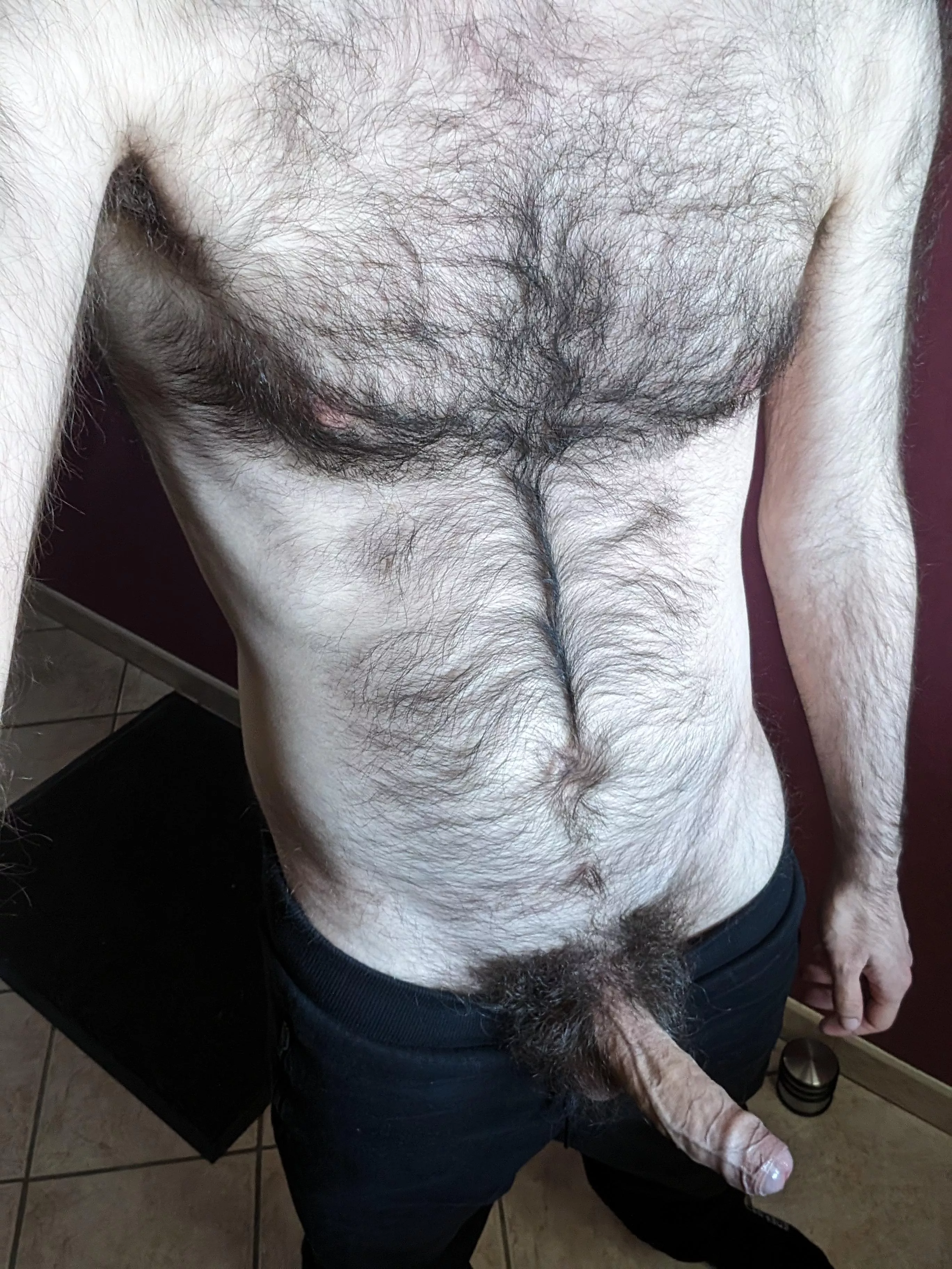 Looks like something hairy and veiny wants your attention again 😏
