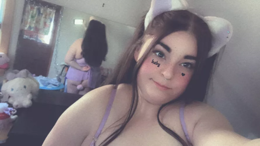 Loving my bunny tail😋💕🐰[OC]