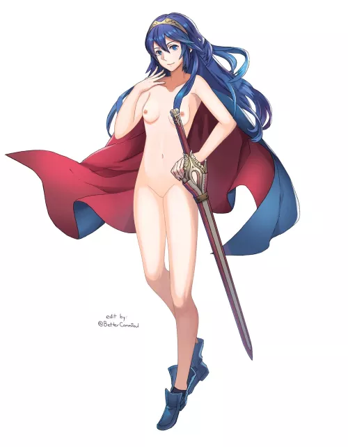 Lucina edits for her birthday!(+all feh poses on X @BetterCommSoul)