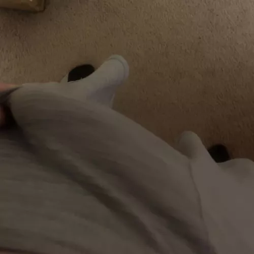 Man, this is why I can’t wear my grey basketball shorts anywhere huh..