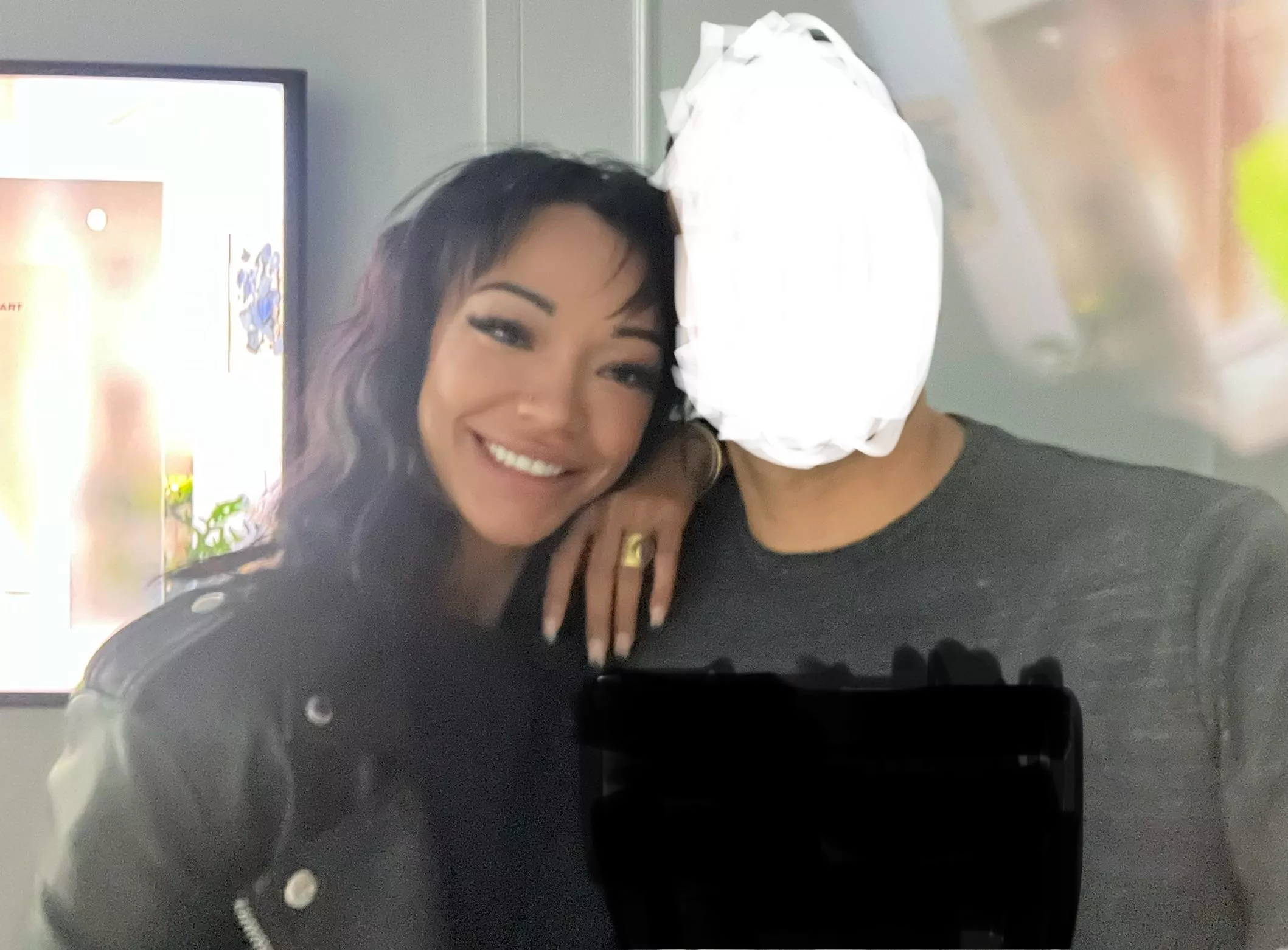 Met Harley last month