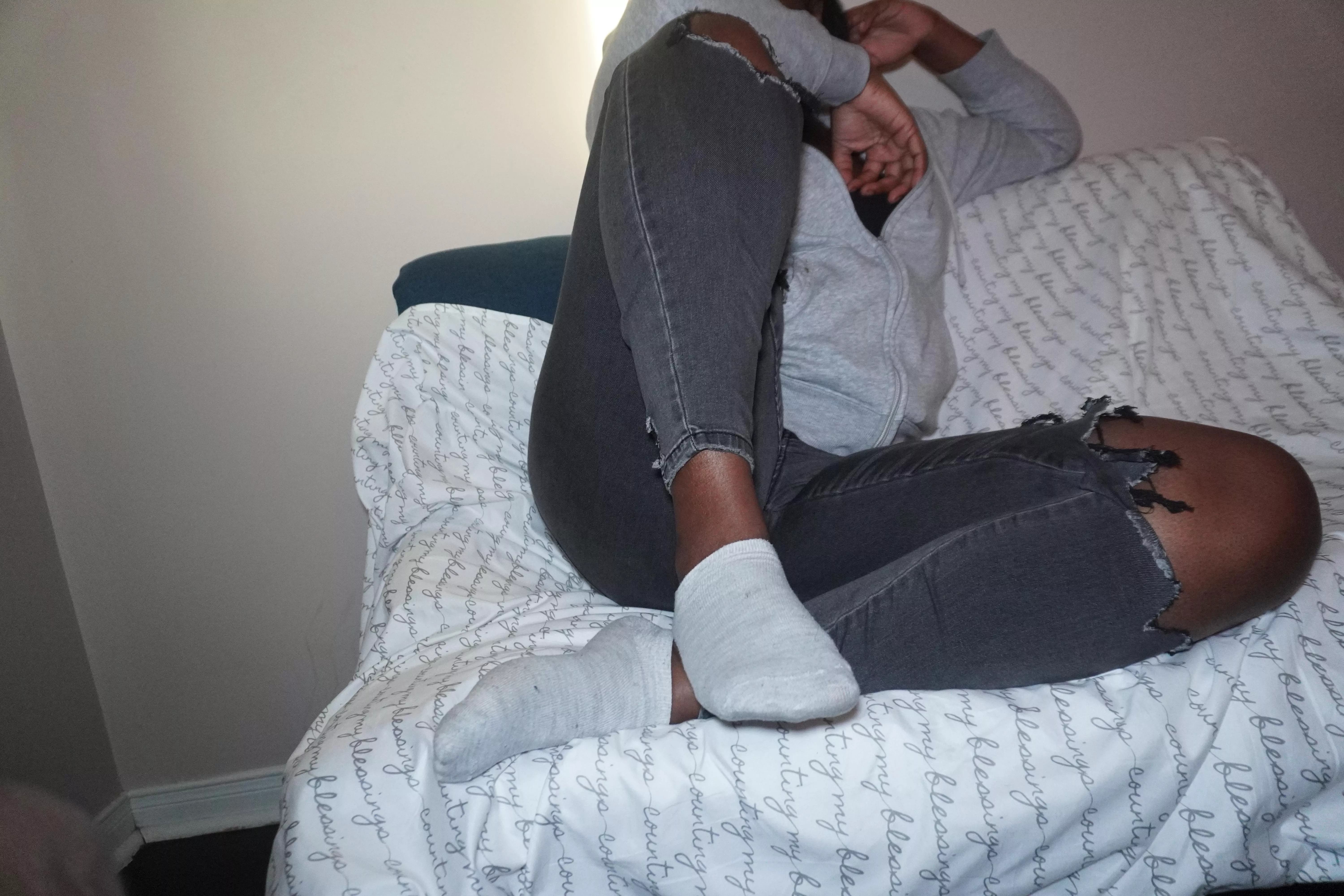 My socks are the reason I smile