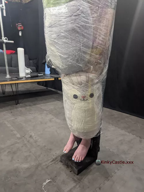 No they can't be removed - those squishmellows are load bearing!