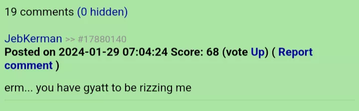 Not sure if off topic, but it's funny nonetheless