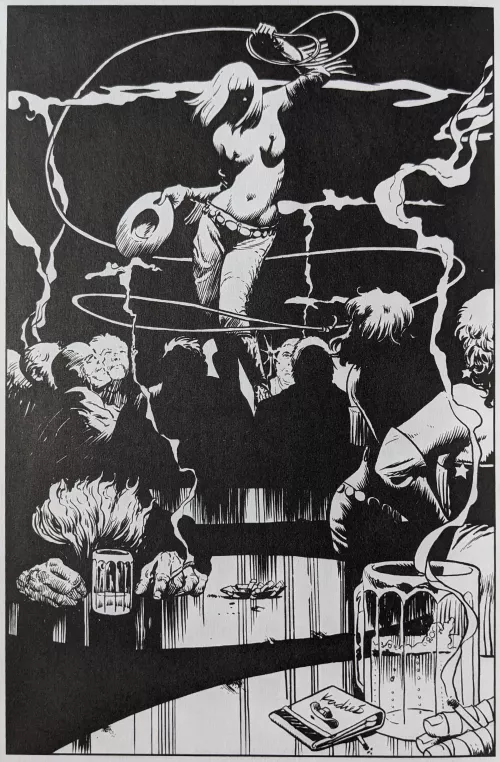 Paul Chadwick cover gallery piece [Sin City: The Big Fat Kill #1 (of 5) November 1994]