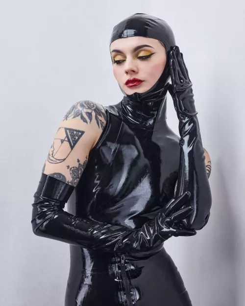 Perfectly encased in latex (oc)