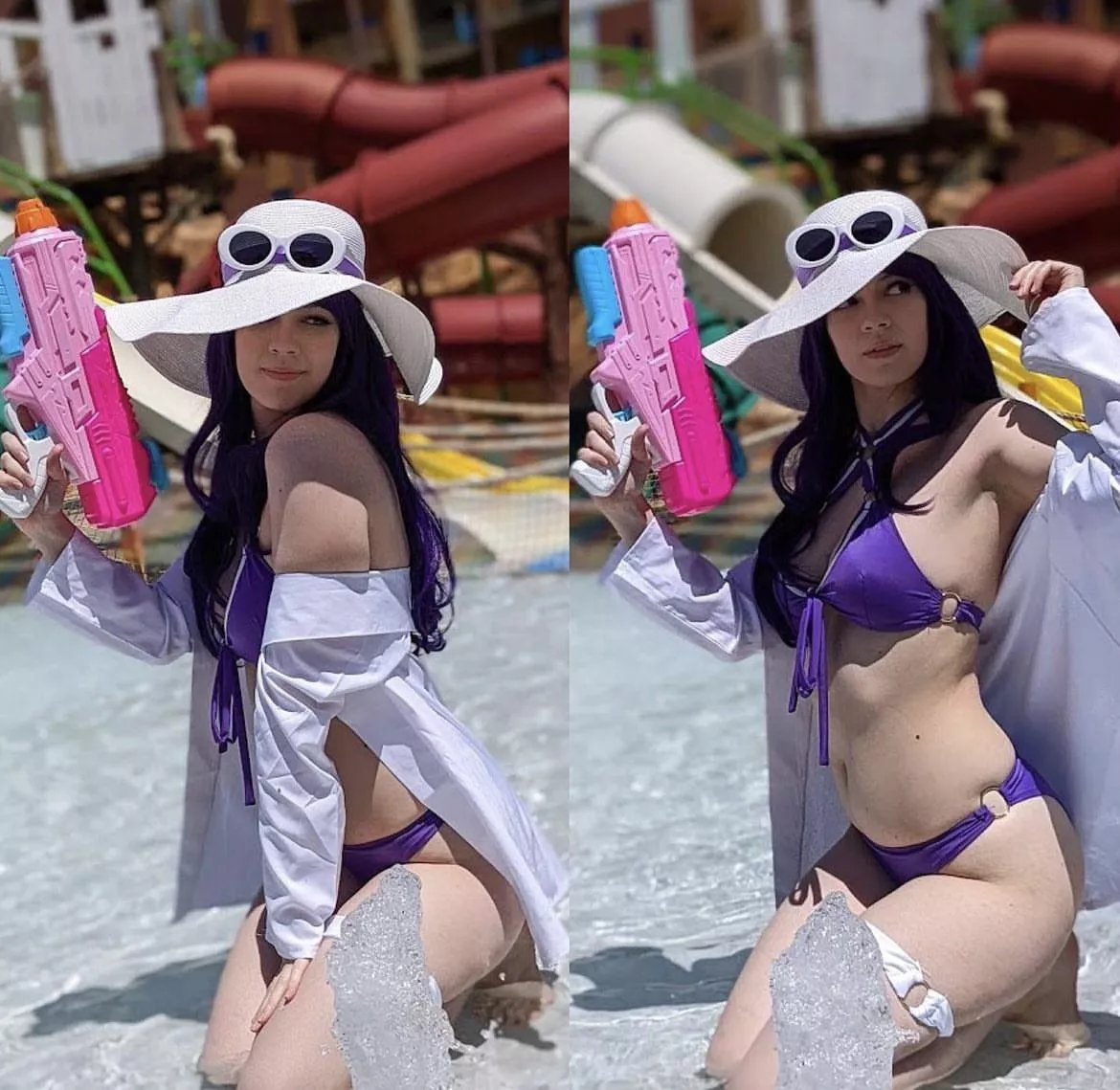 Pool Party Caitlyn by myself! 