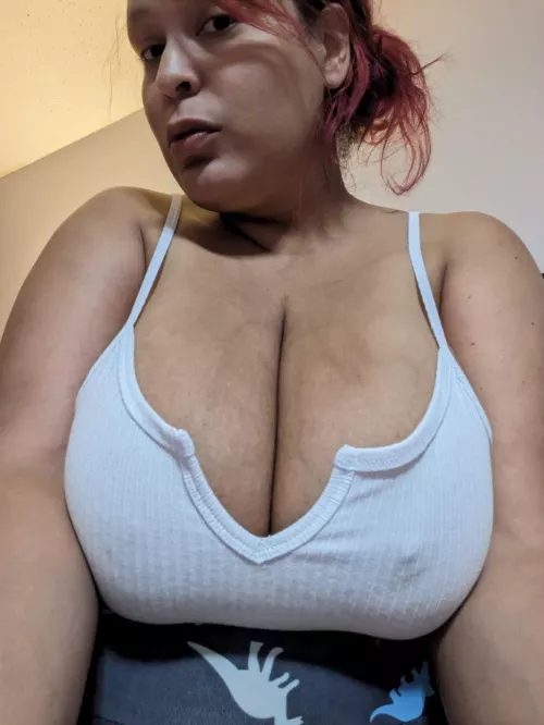 Push your face into them 