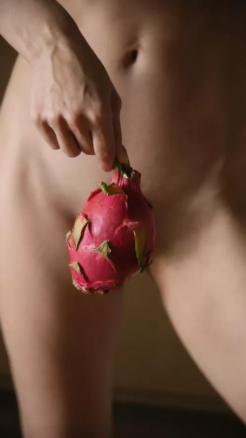 Selfportrait. Dragon fruit 