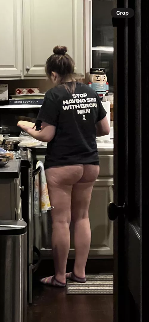 She doesn’t like this picture…