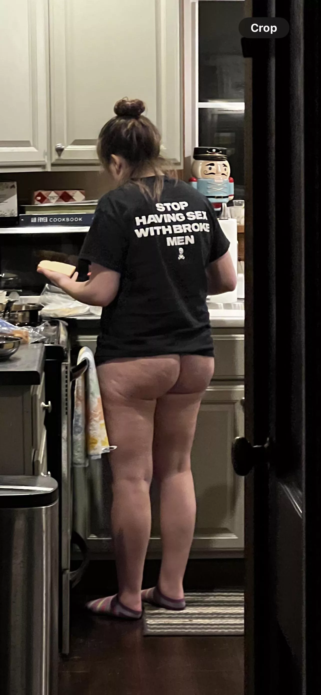 She doesn’t like this picture…